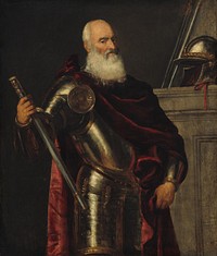 Vincenzo Cappello (ca. 1550–1560) by Titian & Italian 16th Century.  