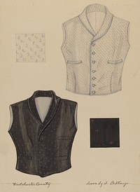 Waistcoats (ca.1936) by Isabelle de Strange.  