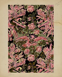 Wall Paper (c. 1937) by Elizabeth Valentine.  