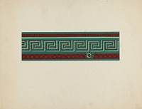 Wall Paper Border (c. 1937) by John Garay.  