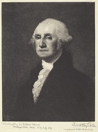 Washington (1920) by Timothy Cole & Gilbert Stuart.  