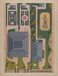 Ward and Green Gardens (ca.1936) by Meyer Goldbaum.  