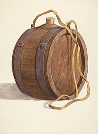 Water Barrel or Runlet (ca.1937) by Dana Bartlett.  