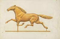 Weather Vane (ca. 1939) by Joseph Goldberg.  