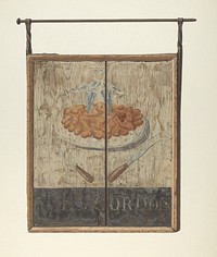 William Gordon's Tavern Sign (ca.1940) by John Matulis.  