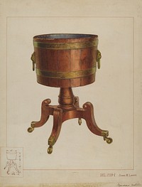 Wine Cooler (c. 1937) by James M. Lawson & Gordon Saltar.  