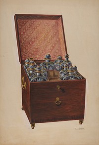 Wine Chest (c. 1937) by Charles Bowman.  