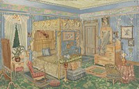 Woman's Bedroom (1935/1942) by Perkins Harnly.  