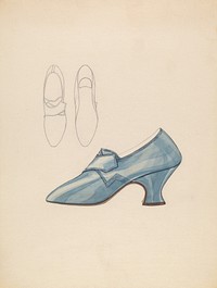 Woman's Shoe (ca.1936) by Melita Hofmann.  