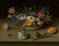 Flower Still Life; Ambrosius Bosschaert the Elder (1573 - 1621)