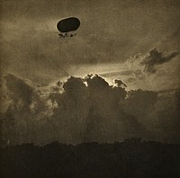 A Dirigible (1910) photo in high resolution by Alfred Stieglitz.  