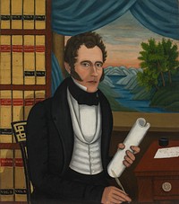 Charles Wheeler (1795-1873) (c.1845) painting in high resolution by Lucinda Redmon Orear. 