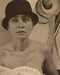 Georgia O&rsquo;Keeffe (1922) by Alfred Stieglitz.  