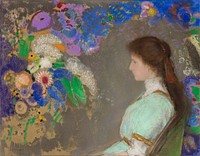 Violette Heymann (1910) by Odilon Redon. 