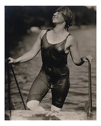 Ellen Koeniger, Lake George (1916) photo in high resolution by Alfred Stieglitz. 