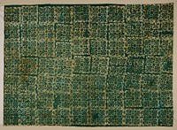 Wrapper (mid-20th century) textile in high resolution. 