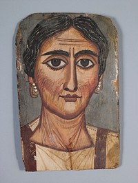 Portrait of a Woman (2nd century) painting in high resolution by anonymous. 