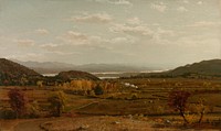 Landscape (c.1870) painting in high resolution by attributed to John William Casilear. 