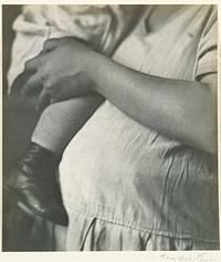 Woman with Child (c.1930) photography in high resolution by Tina Modotti. 