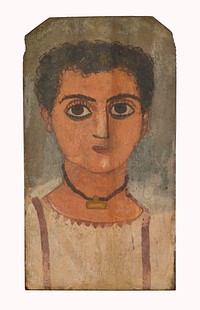Portrait of a Young Boy (2nd century) in high resolution by anonymous. 