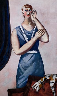 Valentine Tessier (1929–30)  in high resolution by Max Beckmann. 