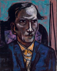 Portrait of Fred Conway (1949) in high resolution by Max Beckmann. 