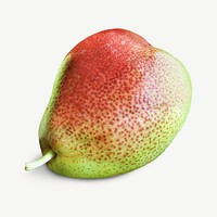 Pear fruit collage element psd