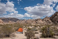 Camping at Indian Cove