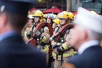 Firefighters Memorial Stair Climb, Auckland September 11, 2015. Original public domain image from Flickr