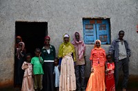 Ethiopian beneficiaries of insecticide spraying activities