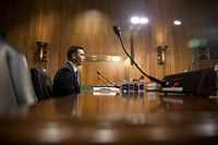 U.S. Customs and Border Protection Acting Commissioner Kevin K. McAleenan appears before the Senate Finance Committee in a hearing to consider his nomination to appointment of Commissioner to U.S. Customs and Border Protection, October 24, 2017.