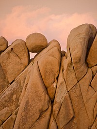 Criss Cross Rock, Joshua Tree National Park, southern California