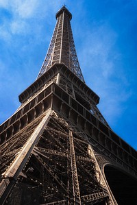 The Eiffel Tower. Original public domain image from Flickr