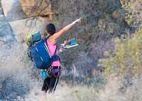 Female hiker