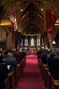 Memorial Day Service, Old St Paul's, May 31, 2016.Original public domain image from Flickr