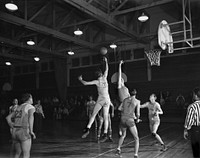 Basketball Elks Club & Maryville in Oak Ridge 1947