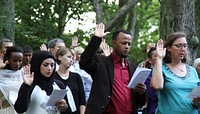 Naturalization Ceremony.