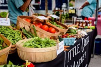 Umbrella Market in Uptown Greenville USA