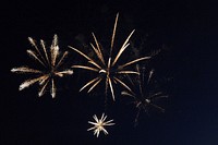 4th of July fireworks, original public domain image from Flickr