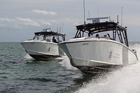 Air and Marine Operations Miami Patrols in Midnight Express Boat