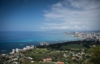 Climbing Diamond Head in Honolulu, Hawaii. Original public domain image from Flickr