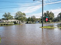 Hurricane flooding