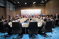 Secretary Tillerson Participates in the G-20 Foreign Ministers' Meeting in Bonn. Original public domain image from Flickr