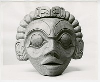 Sitka National Monument head. Original public domain image from Flickr