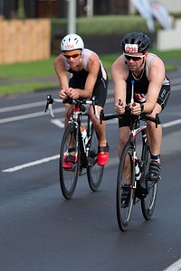 Tinman Triathlon, Mt. Maunganui, 2 December 2018. Original public domain image from Flickr