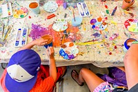 Jaycee Park Summer Art Camps, photo by Aaron Hines, August 4, 2017, North Carolina, USA. Original public domain image from Flickr