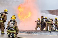 LP gas fire training