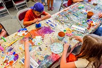 Jaycee Park Summer Art Camps, photo by Aaron Hines, August 4, 2017, North Carolina, USA. Original public domain image from Flickr