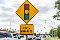 Traffic light sign