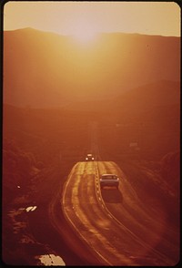 Rifle, the Major Town of the Piceance Basin Is Located on the Colorado River. the Town Stands at the Junction of Us 6 (I-70) and Colorado 13, Both Major Highways, 10/1972. Original public domain image from Flickr